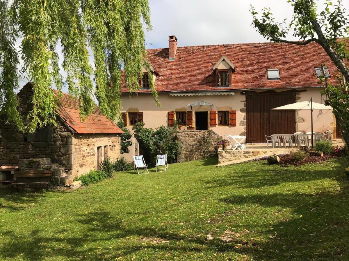 Вілла Gite Le Mur Magnifique Longere Au Bourgogne-Du-Sud Oye Екстер'єр фото